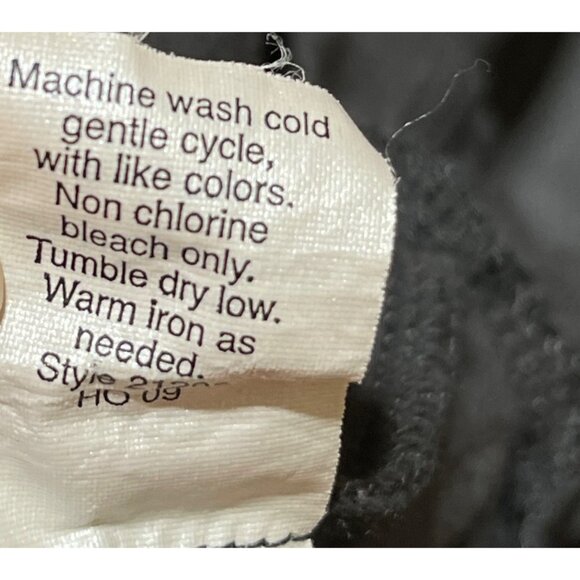 J Crew Knit T-Shirt Dress Grey Ruffle Scoop Neck Short Sleeve Size XS Extra Smal - Picture 9 of 9